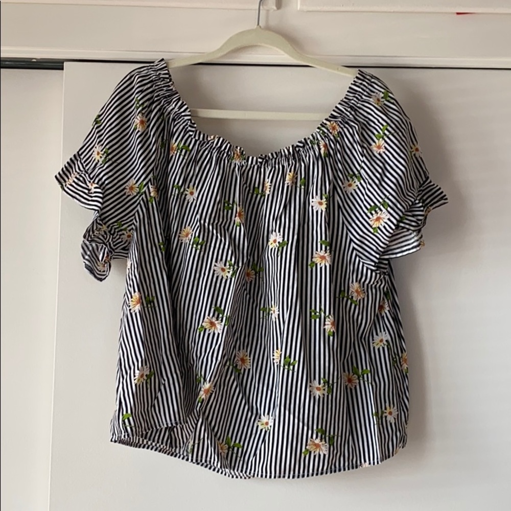 Off the shoulder top